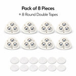 [Pack Of 8] Heavy Furniture Sofa Table Moving Wheels