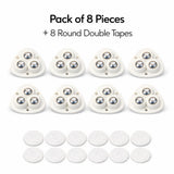 [Pack Of 8] Heavy Furniture Sofa Table Moving Wheels
