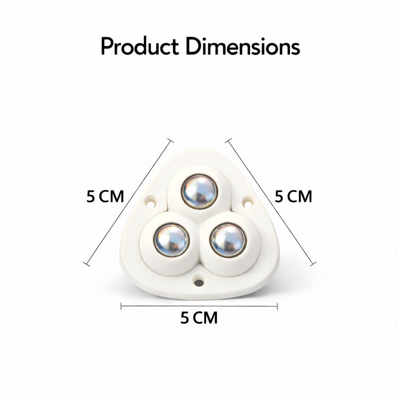 [Pack Of 8] Heavy Furniture Sofa Table Moving Wheels