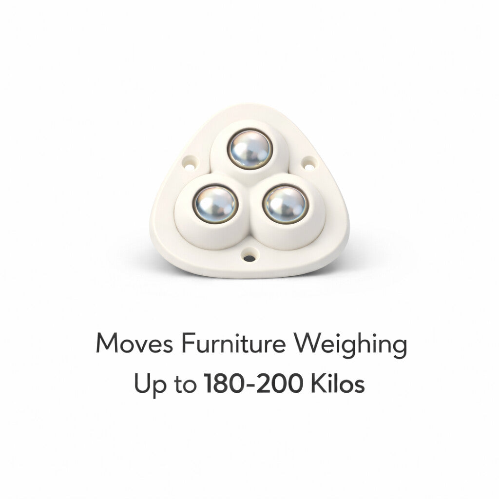 [Pack Of 8] Heavy Furniture Sofa Table Moving Wheels