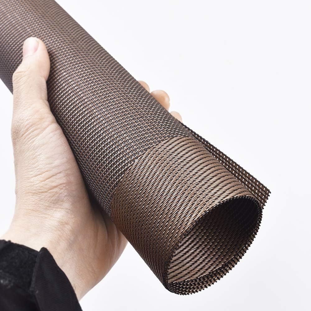 [Set Of 6] Dark Brown Dining Table Placemats