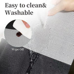 [Set Of 6] Black & White Dining Table Placemats