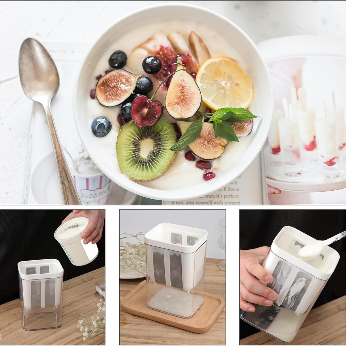 Greek Yogurt Strainer Dahi Maker - 1100 ML