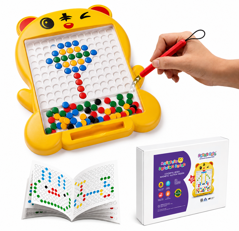 Magnetic Drawing Board – Educational Dot-to-Dot Creativity Board